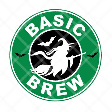 Basic Witch Brew SVG Cut File