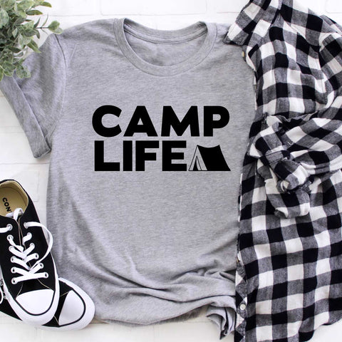 Camp Life SVG Cut File