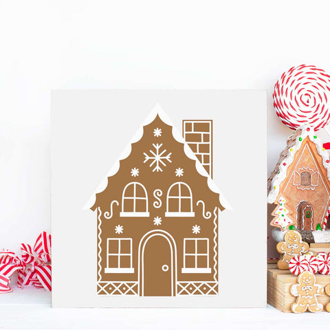 Gingerbread House SVG Cut File