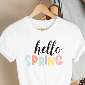 Hello Spring SVG Cut File