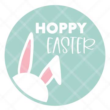 Hoppy Easter SVG Cut File