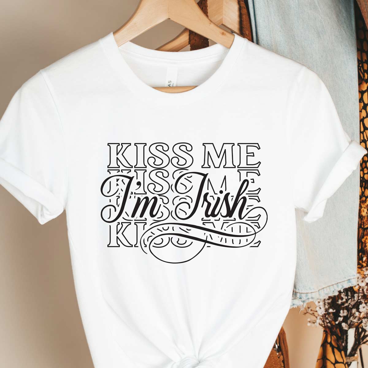 Kiss Me I'm Irish SVG Cut File