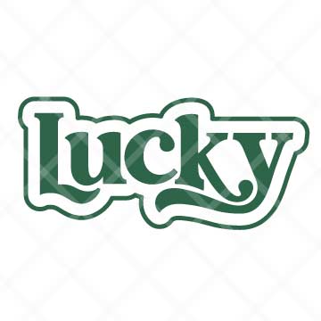 Lucky SVG Cut File