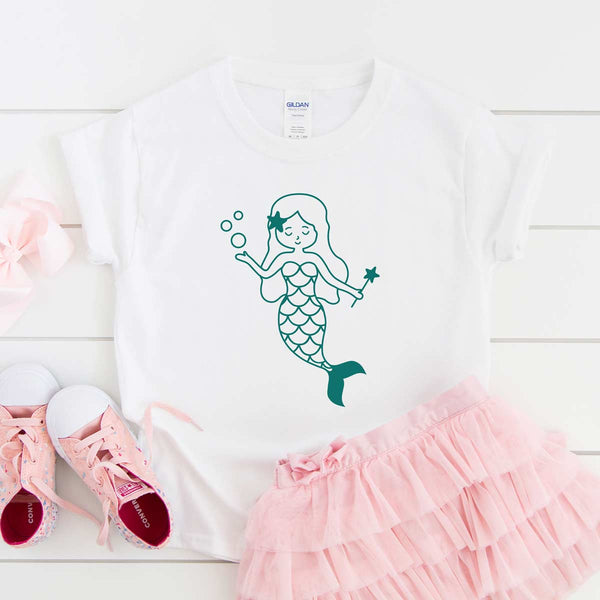 Mermaid Simple SVG Cut File