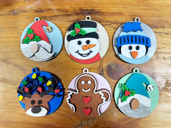 DIY Ornament Paint Kits