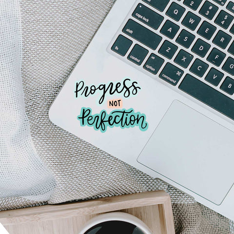 Progress Not Perfection SVG Cut File