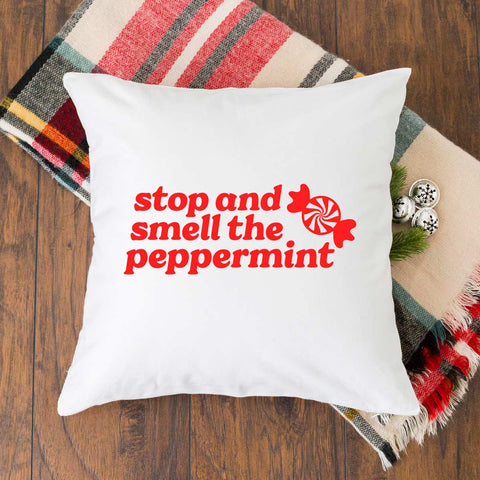 Stop And Smell The Peppermint SVG Cut File