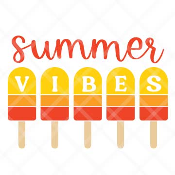 Summer Vibes SVG Cut File