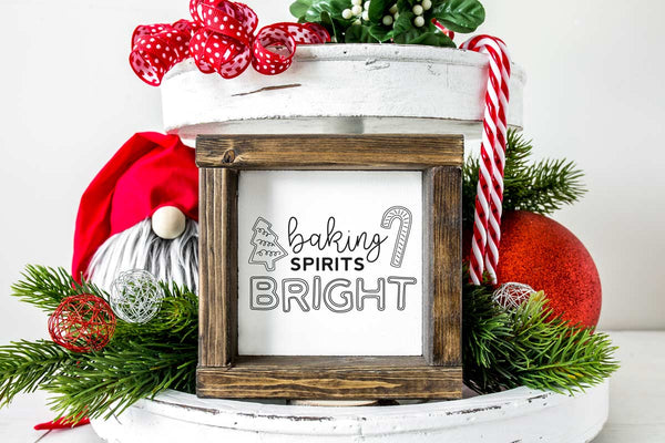 Baking Spirits Bright SVG Cut File