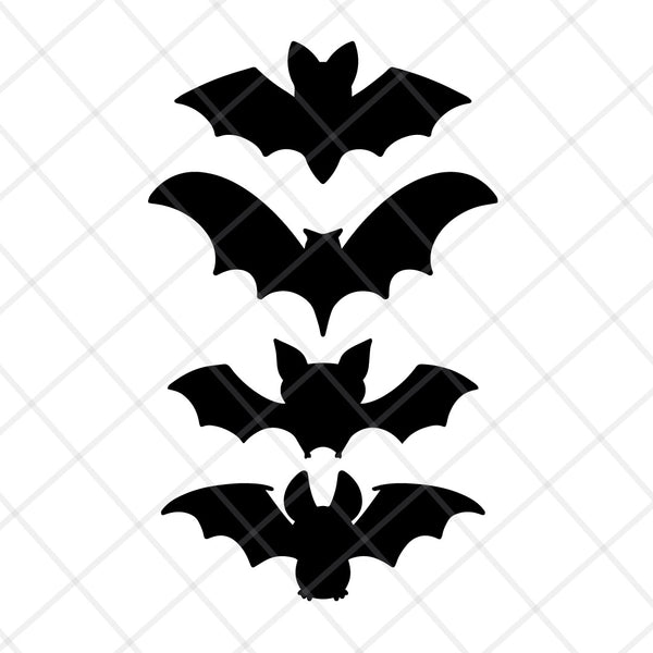 Halloween Bats SVG File