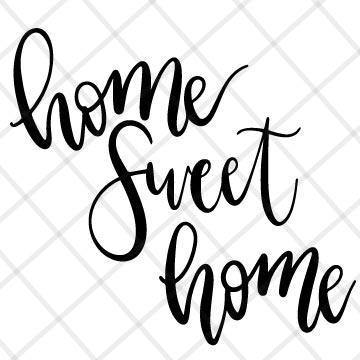 Home Sweet Home SVG File