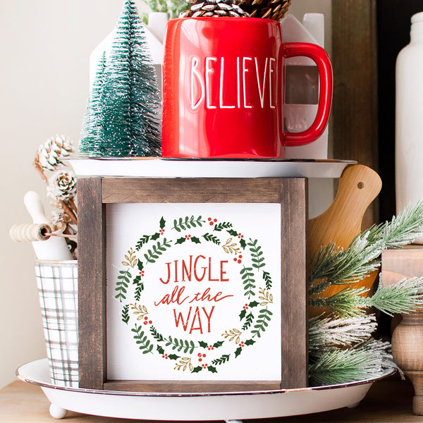 Jingle All The Way SVG Cut File