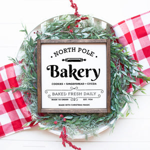 North Pole Bakery SVG Cut File