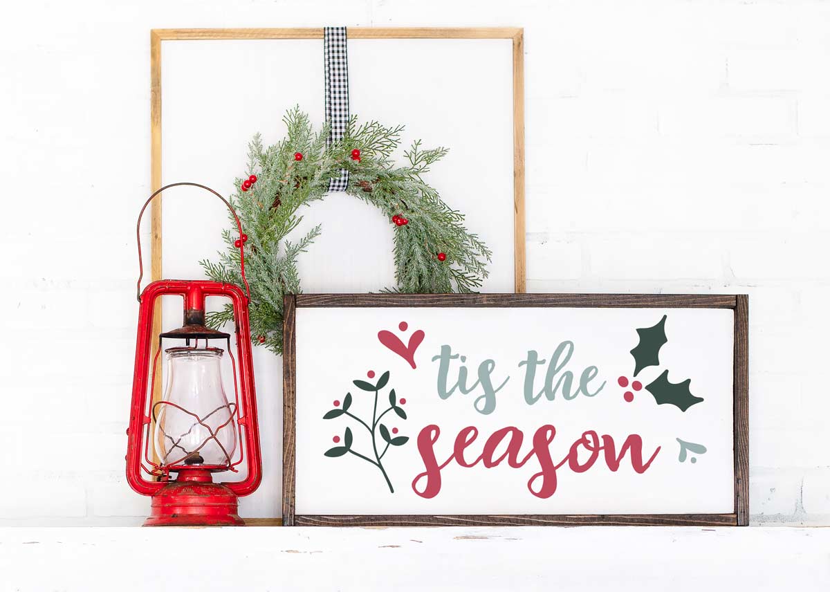 Tis The Season SVG Cut File