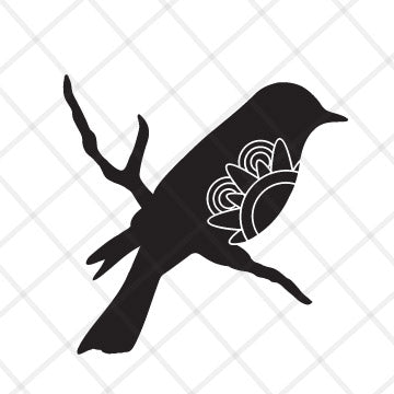 Bird Mandala SVG file
