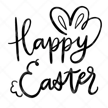 Happy Easter SVG Cut File