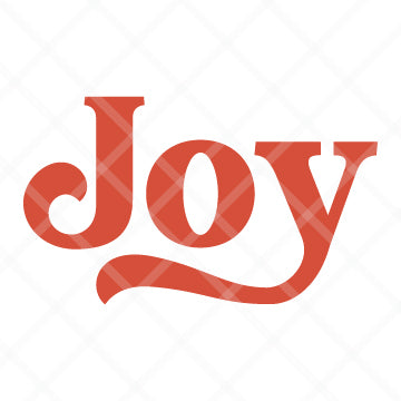 Joy SVG Cut File