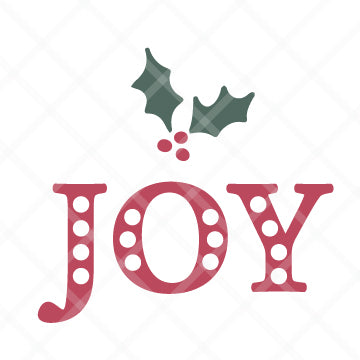 Joy SVG Cut File