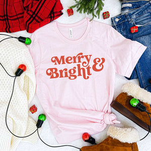 Merry and Bright SVG Cut File