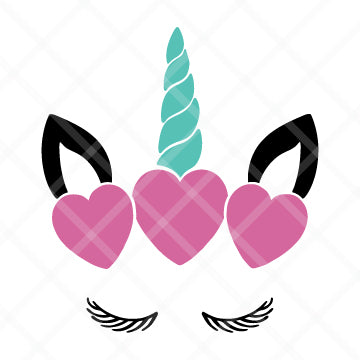 Unicorn Colors SVG Cut File